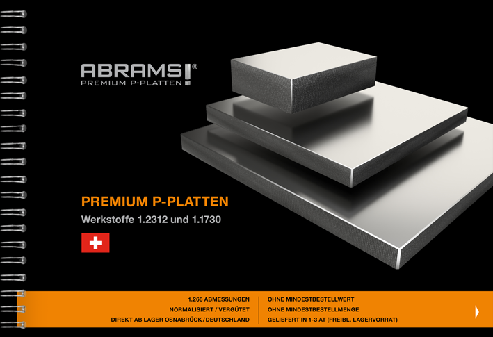 Premium P-Platten Cover Katalog